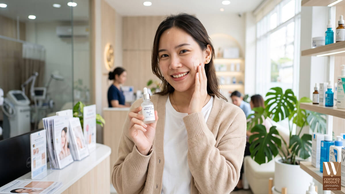 Ceramide จำเป็นต้องมีในเซรั่มหลังเลเซอร์หรือไม่