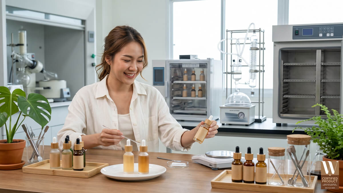 การทดสอบความเข้ากันได้ของสูตรกับบรรจุภัณฑ์
