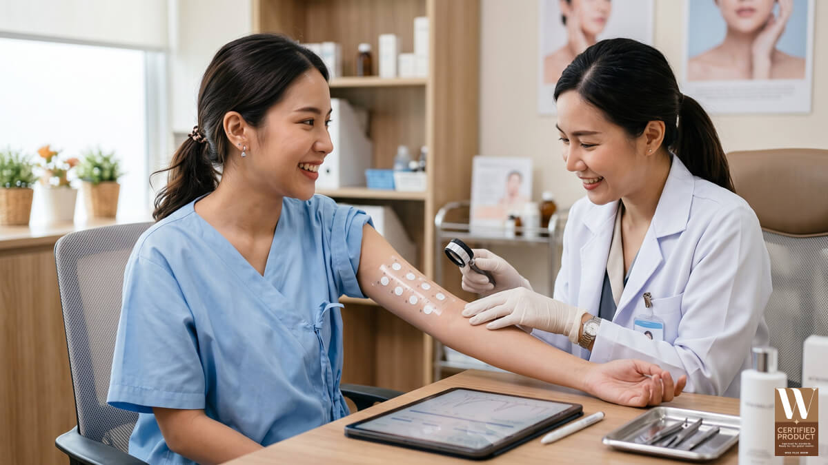 Patch Test ใช้ยืนยันประสิทธิภาพผลิตภัณฑ์ได้หรือไม่