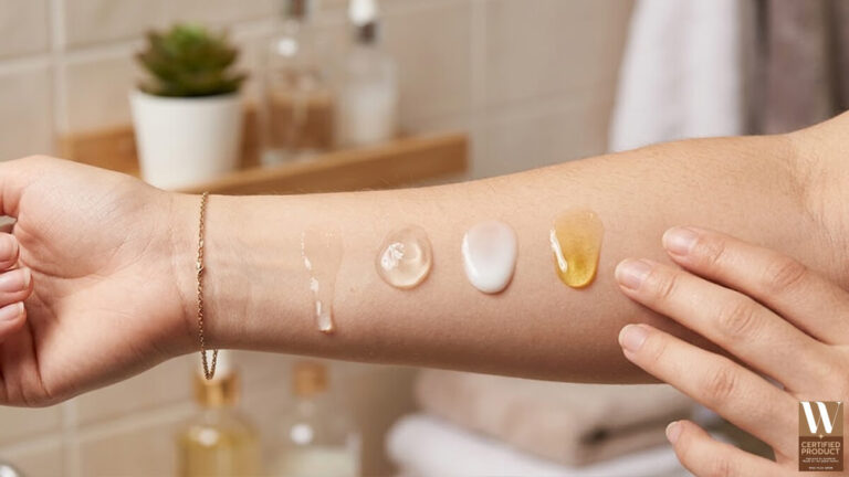 เปรียบเทียบเนื้อเซรั่ม Water Gel Emulsion และ Oil ตามสภาพผิว