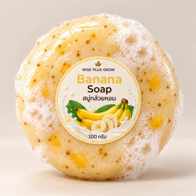 สบู่กล้วย Banana Soap