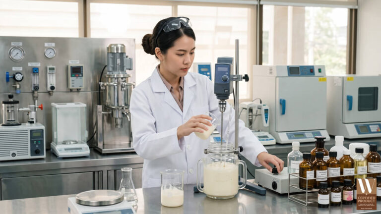 การควบคุม Scale-Up ในการผลิตเครื่องสำอาง