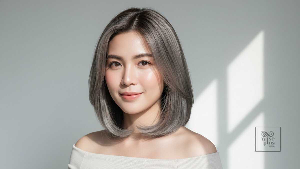 สีผมสำหรับผิวขาวอมชมพู