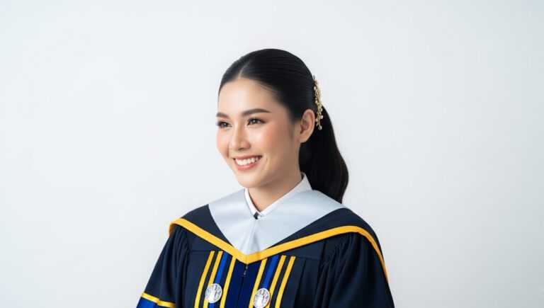 Graduation makeup