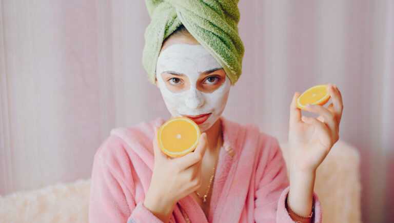 Homemade face mask