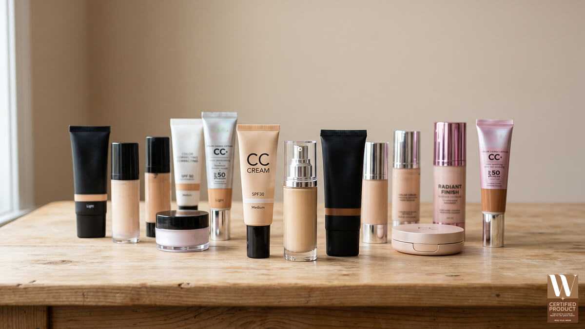 CC ครีมกันแดดปกป้องผิวจากแสงแดดและมลภาวะ