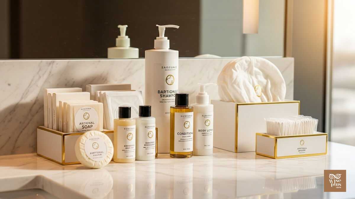 ของใช้ในห้องน้ำโรงแรมแบบพรีเมียม