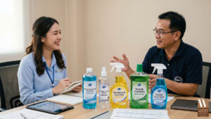 โรงงานผลิตน้ำยาทำความสะอาดโรงแรมมาตรฐาน GMP