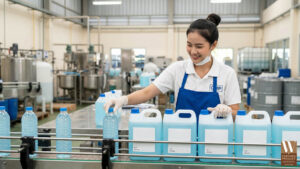 โรงงานผลิตน้ำยาทำความสะอาดสำหรับโรงแรม