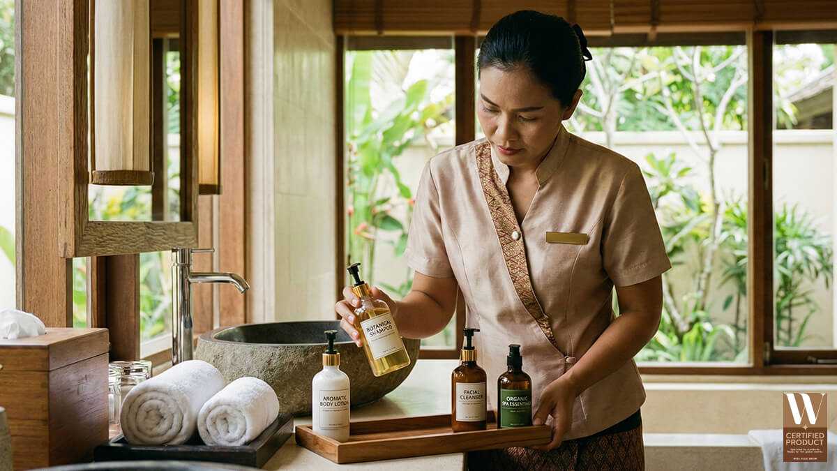 แนวทางเลือกแชมพูโรงแรมและสกินแคร์สปาให้เหมาะกับมาตรฐานที่พัก