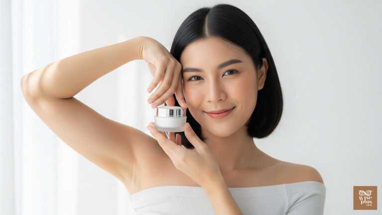 ครีมรักแร้ขาวสำหรับผิวแพ้ง่ายกับนางแบบสาวไทย