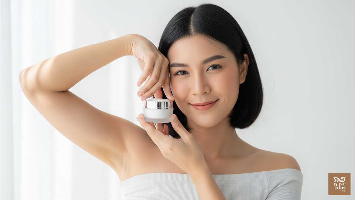 ครีมรักแร้ขาวสำหรับผิวแพ้ง่ายกับนางแบบสาวไทย