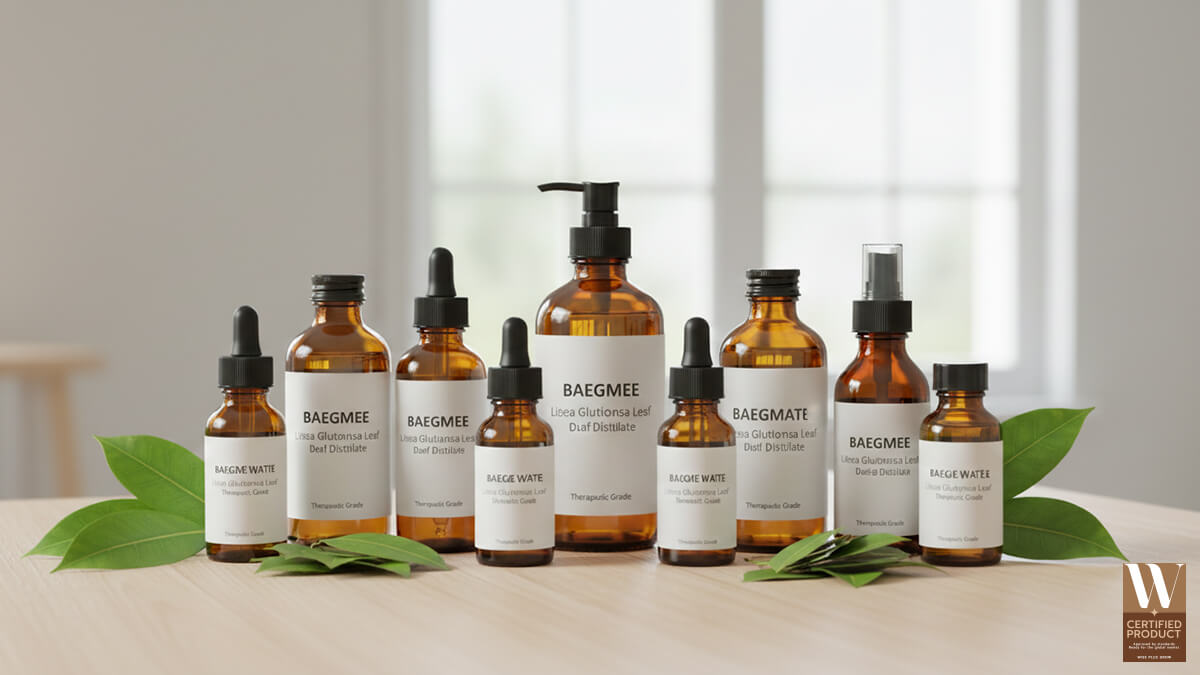 ใบหมี่สมุนไพรทำความสะอาดผมอย่างอ่อนโยน