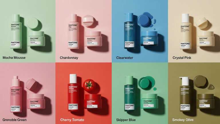 เทรนด์สี Pantone 2025 สำหรับสกินแคร์และแพ็กเกจจิ้ง