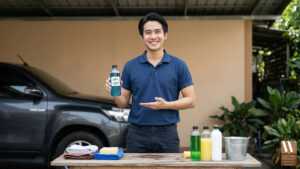 สร้างแบรนด์น้ำยาล้างรถและเคลือบเงา