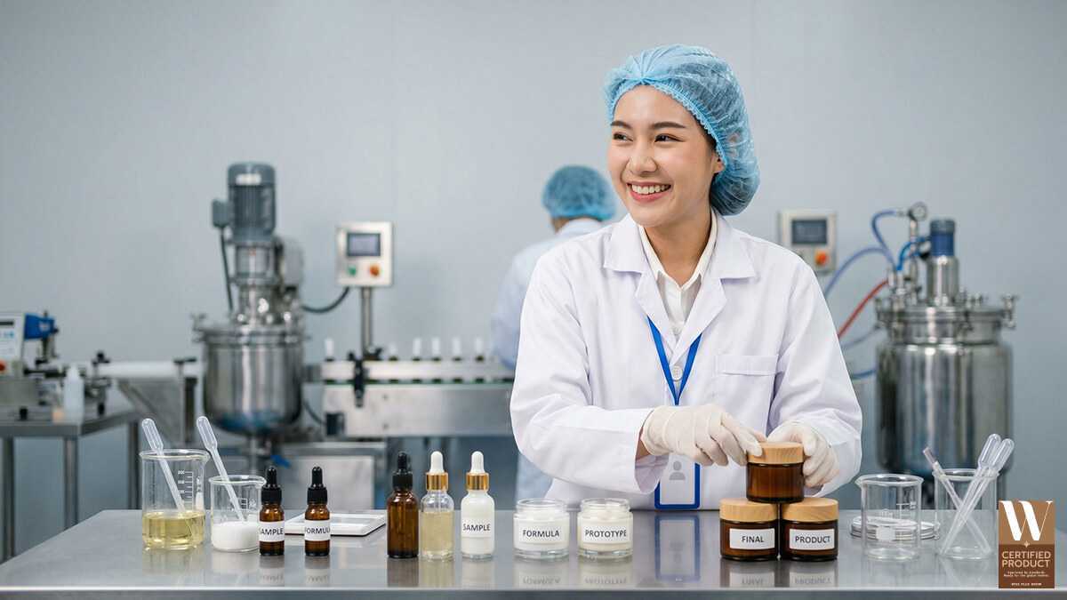 จากไอเดียสู่ผลิตภัณฑ์จริง เรียนรู้ขั้นตอนผลิตเครื่องสำอาง