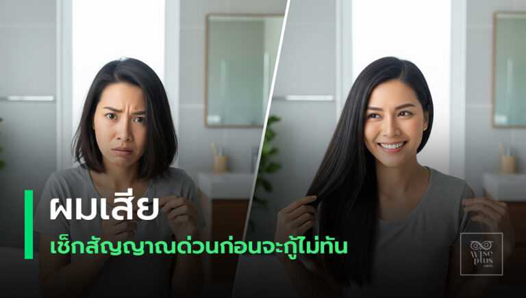 คู่มือกู้ผมเสียแบบเร่งด่วน