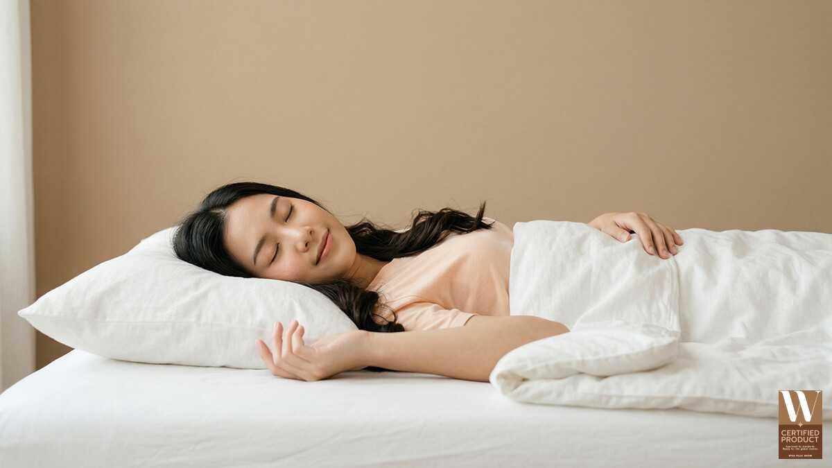 การนอนหงายช่วยลดแรงกดทับผิวหน้า