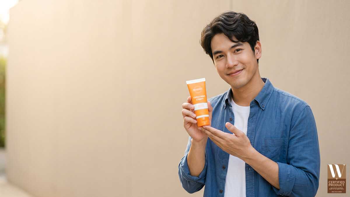 กันแดด 3-in-1 สำหรับผู้ชาย