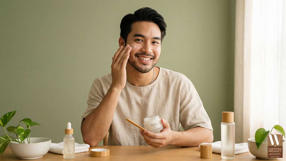 สกินแคร์ผู้ชายสาย Clean Beauty ผิวแข็งแรงดูแลง่าย