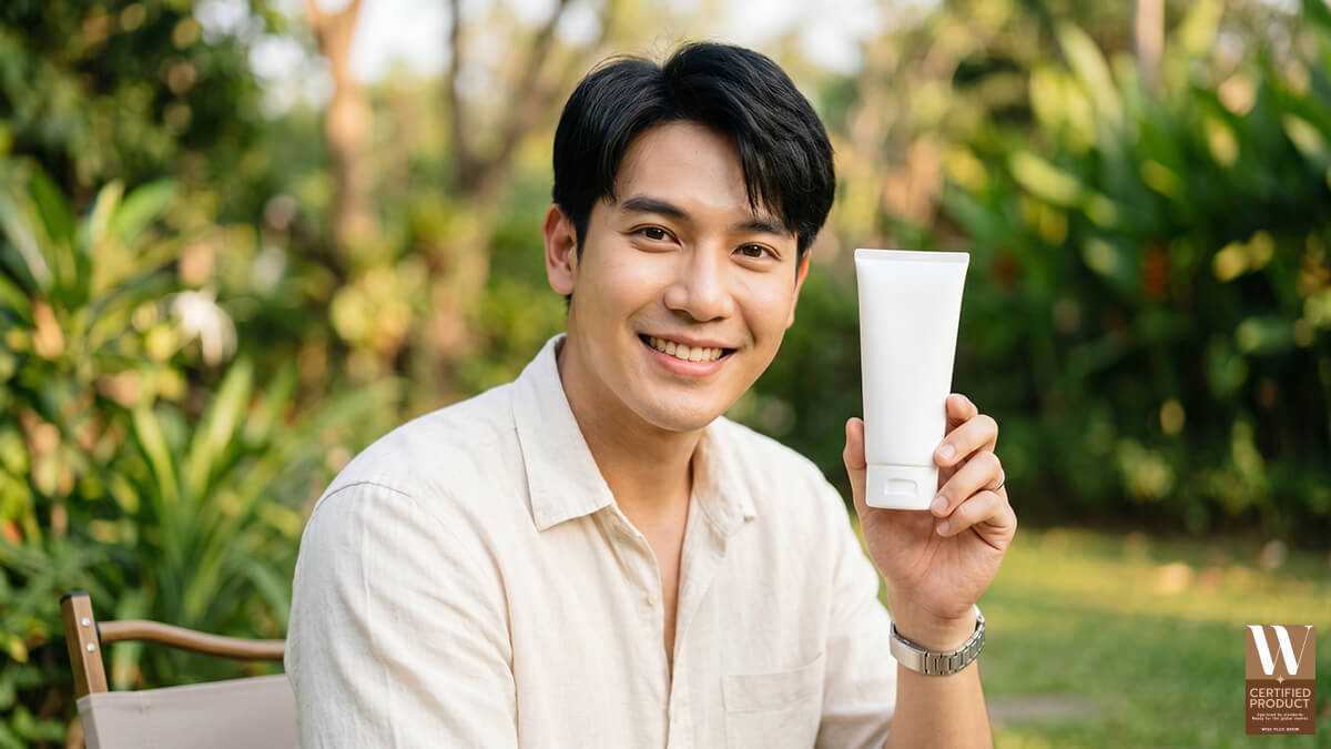 ครีมกันแดดผู้ชายผิวแพ้ง่ายควรอ่อนโยน