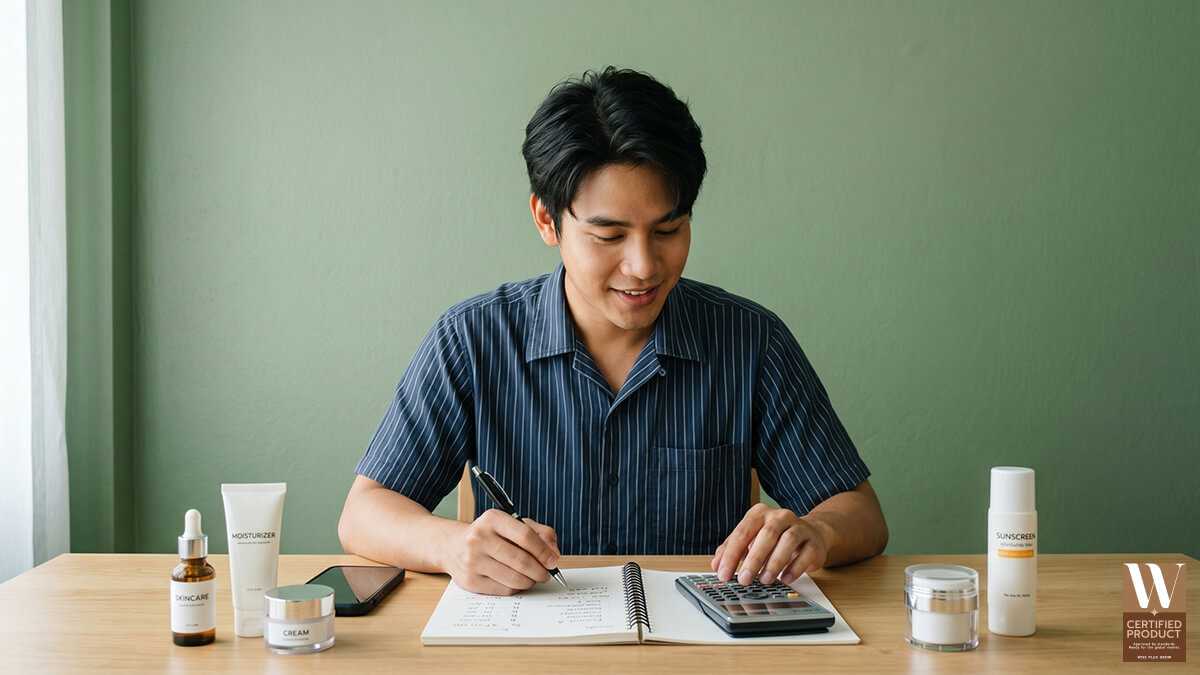 เริ่มผลิตเครื่องสำอางด้วยจำนวนที่เหมาะสม