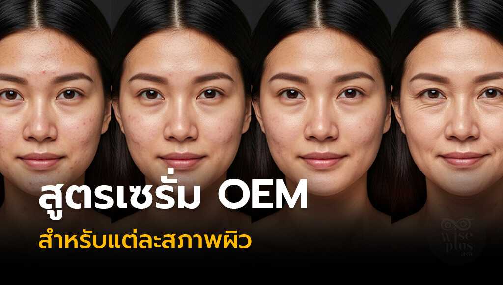 สูตรเซรั่ม OEM สำหรับแต่ละสภาพผิว