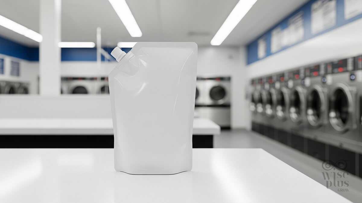 น้ำยาซักผ้า OEM ไม่มีแบรนด์ในร้านซักผ้าหยอดเหรียญ