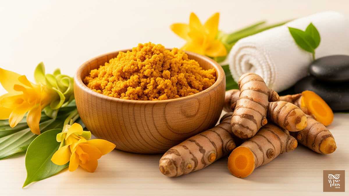 ประโยชน์ของสครับขมิ้นเพื่อผิวกระจ่างใส