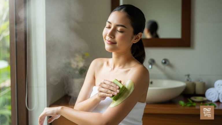 สบู่มัทฉะทำความสะอาดผิวอย่างอ่อนโยนและให้ความสดชื่น
