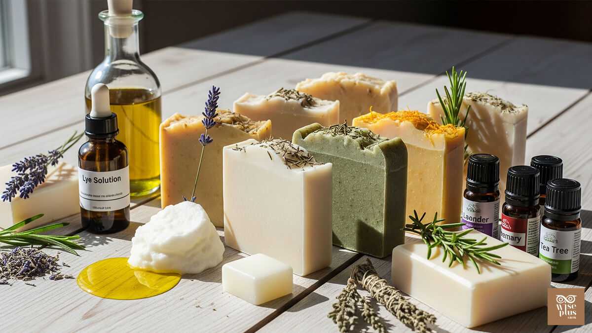 ส่วนประกอบหลักในการผลิตสบู่ก้อน