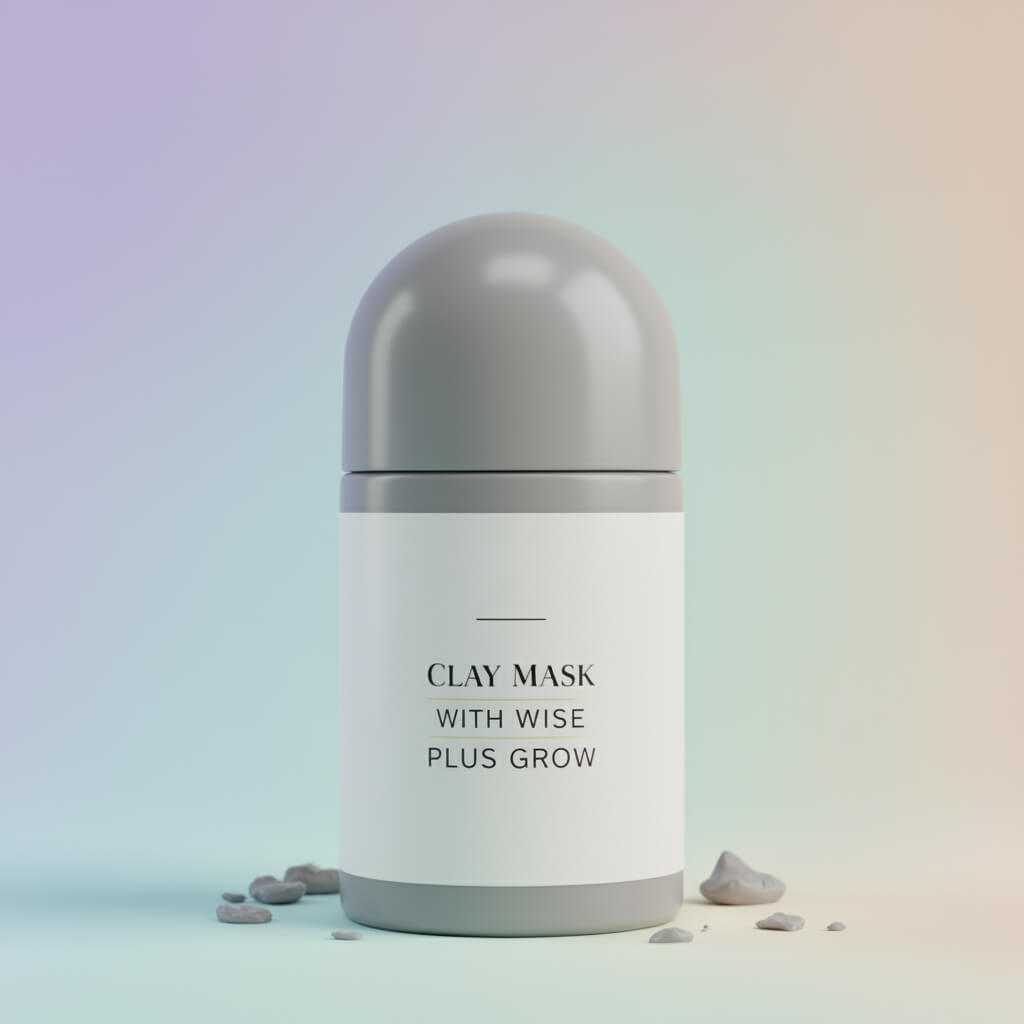 มาสก์โคลน Clay Mask Wise Plus Grow
