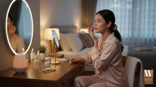 ขั้นตอนลงสกินแคร์ก่อนนอนเพื่อฟื้นฟูผิวให้แข็งแรง