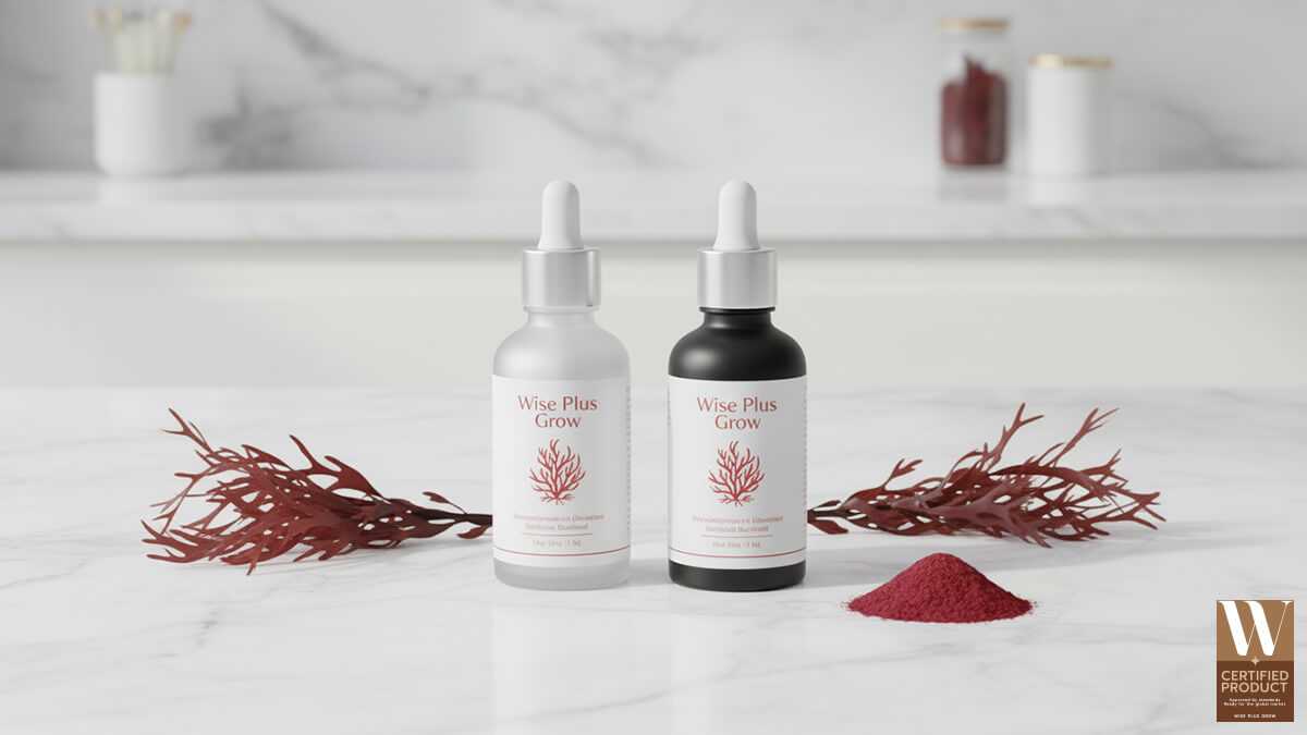 สาหร่ายแดงในเซรั่มบำรุงผิวสูตรเข้มข้นช่วยฟื้นฟูผิวในระดับลึก