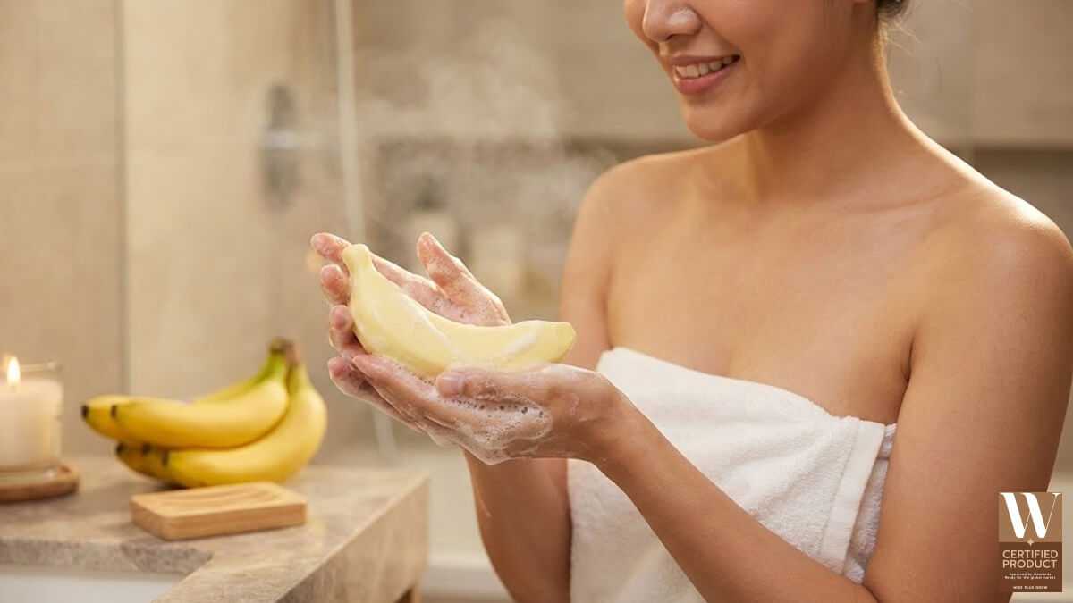 สบู่กล้วยหอมโทนหวานละมุนสร้างประสบการณ์อาบน้ำผ่อนคลาย