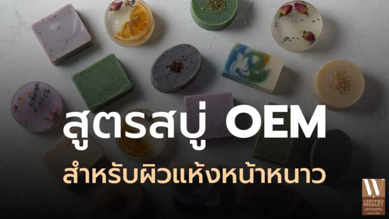 สูตรสบู่ OEM สำหรับผิวแห้งในช่วงหน้าหนาว