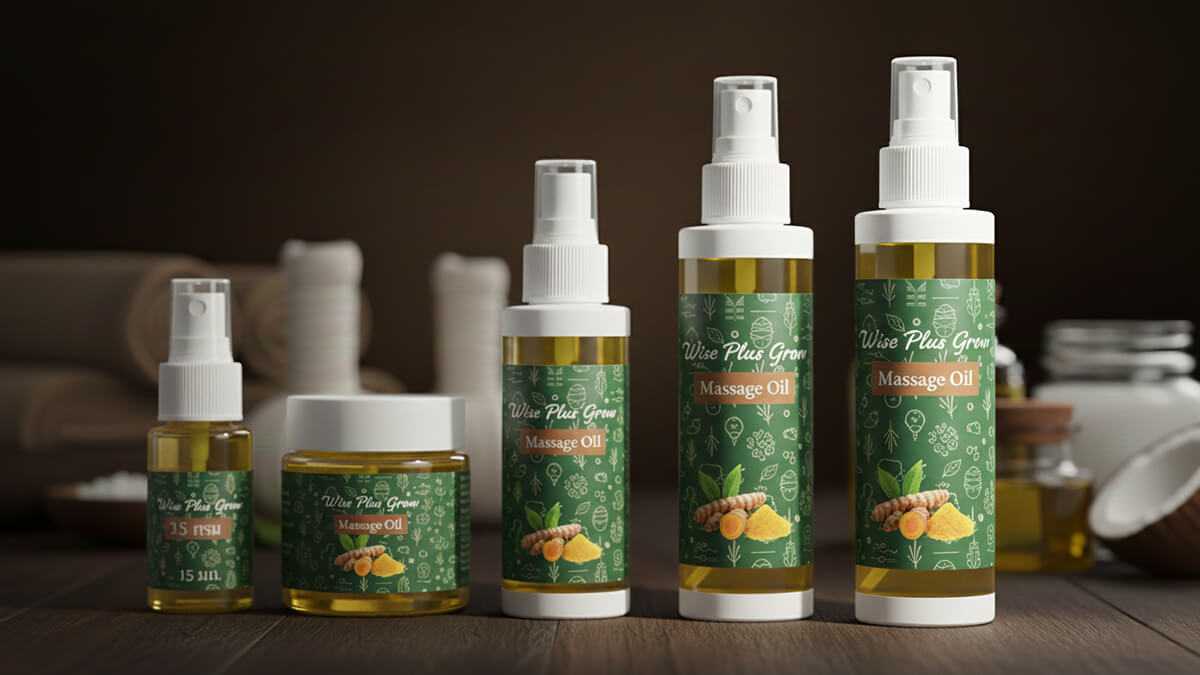 น้ำมันนวดไพลและน้ำมันนวดสมุนไพรผลิตแบบครบวงจร