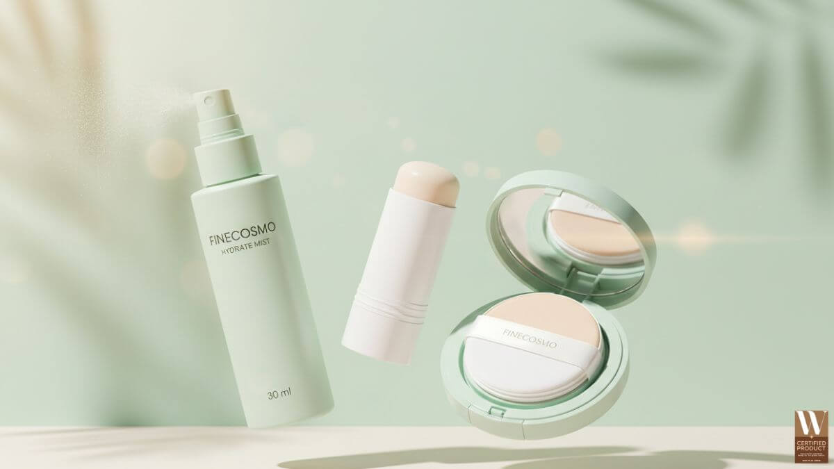 บรรจุภัณฑ์กันแดดสเปรย์ สติ๊ก และคุชชั่นที่ออกแบบเพื่อ UX ที่ดี