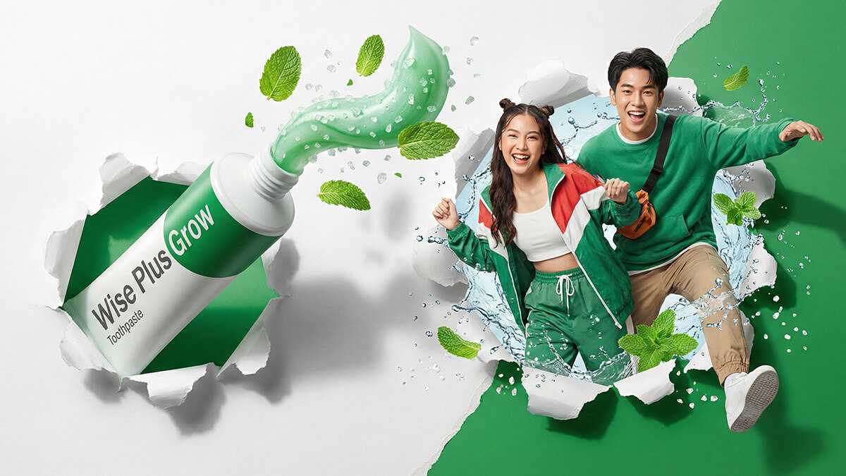 บริการคิดค้นสูตรยาสีฟัน OEM สำหรับแบรนด์เฉพาะ