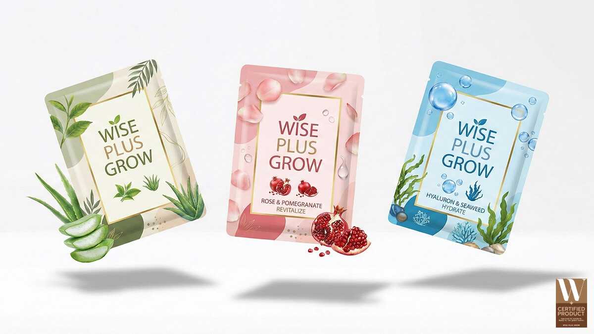 เหตุผลเลือก Wise Plus Grow เป็นผู้ผลิตแผ่นมาส์กหน้า OEM