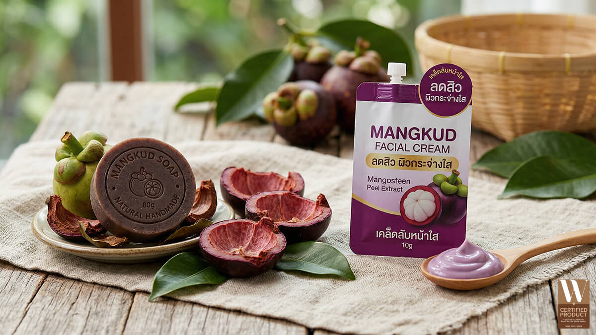 สารสกัดจากเปลือกมังคุดสำหรับการพัฒนาสูตรสกินแคร์