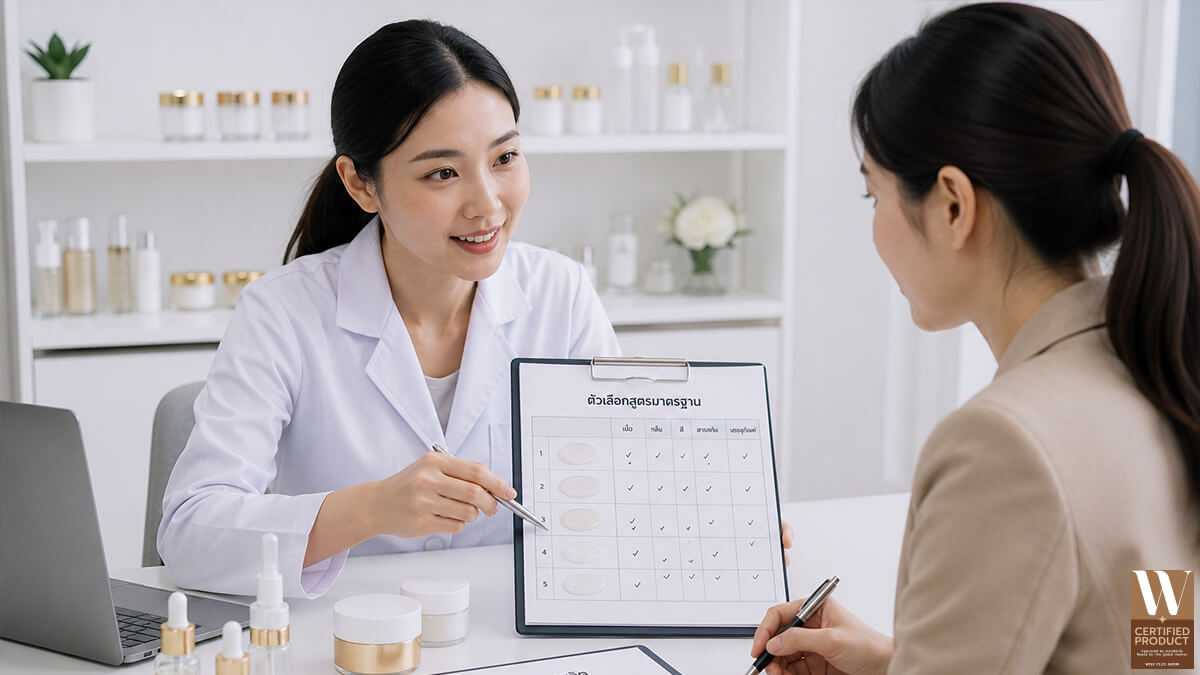 สูตรมาตรฐานของโรงงานผลิตครีมไม่ได้โอนสิทธิ์เป็นของแบรนด์