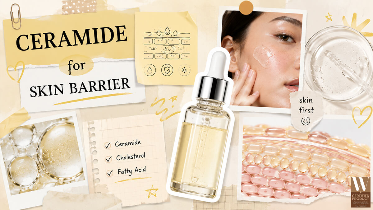 Ceramide กับการดูแลและเสริม Skin Barrier