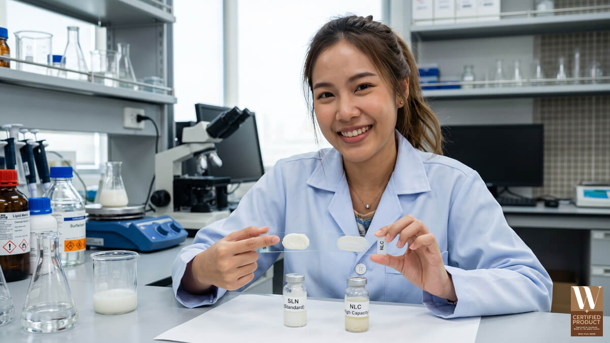 Nanostructured Lipid Carrier ต่างจาก SLN อย่างไร