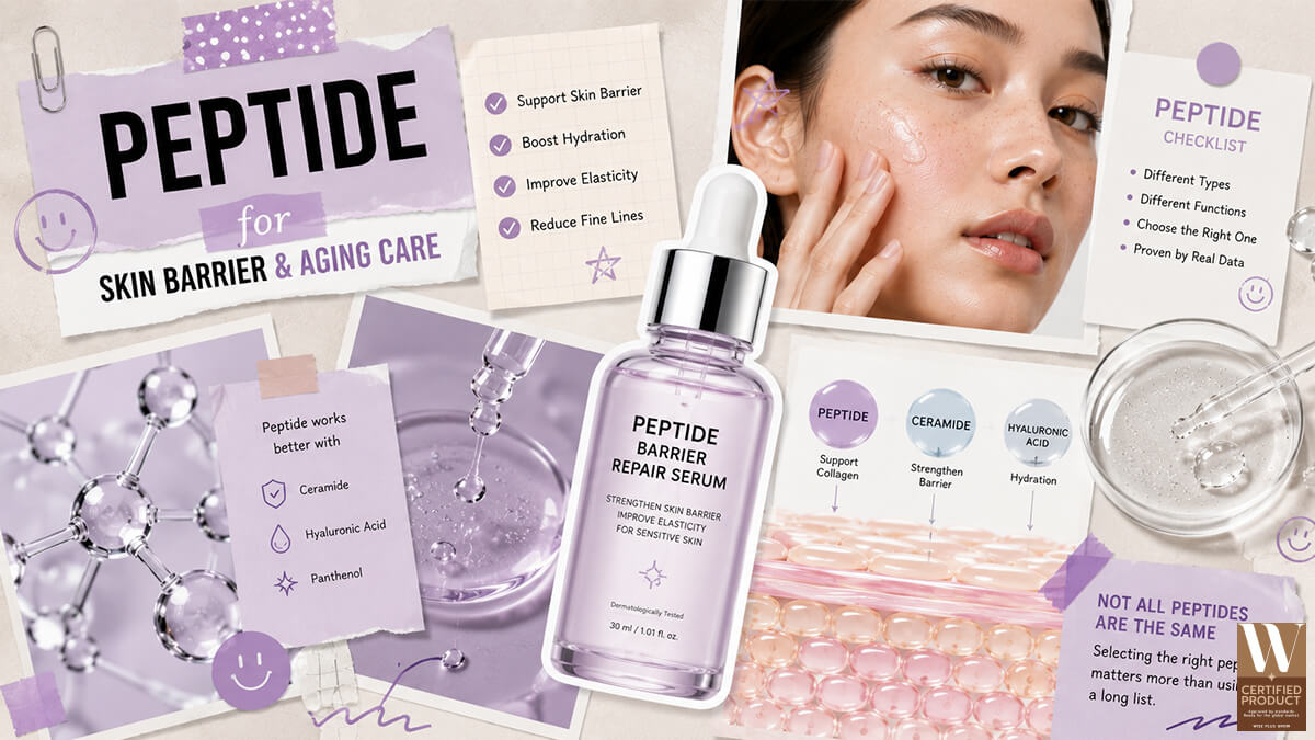 Peptide สำหรับสูตรเซรั่มดูแลและฟื้นฟู Skin Barrier