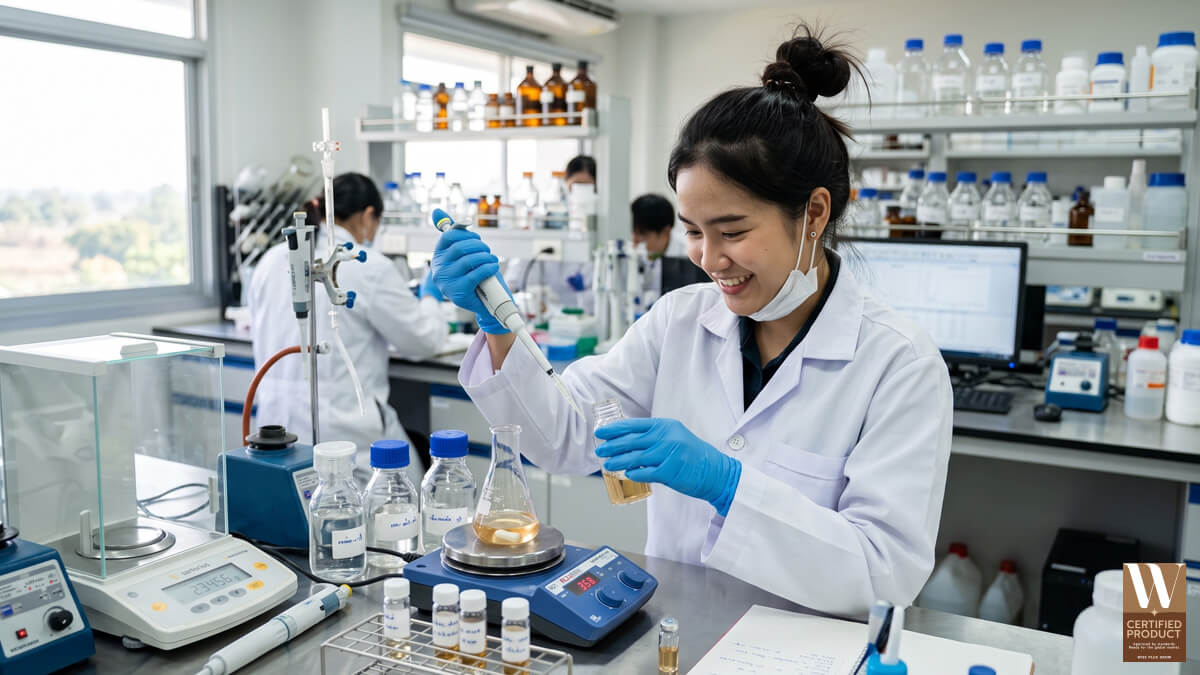 ขั้นตอนพัฒนาตัวอย่างเซรั่ม