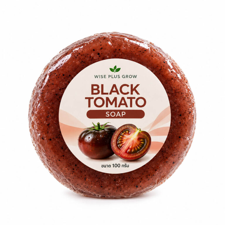 สบู่มะเขือเทศดำ Black Tomato Soap ขนาด 100 กรัม