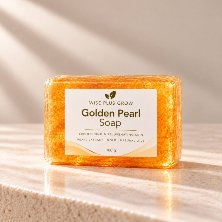 สบู่ไข่มุกทองคำ Golden Pearl Soap ขนาด 100 กรัม