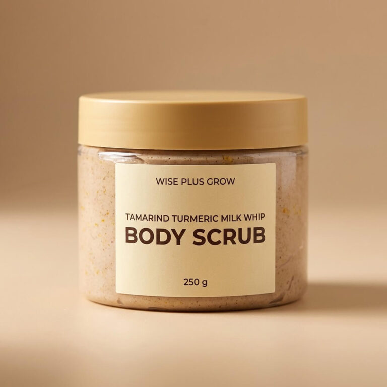สครับมะขามขมิ้นฟองนม Tamarind Turmeric Milk Whip Scrub ขนาด 250 กรัม