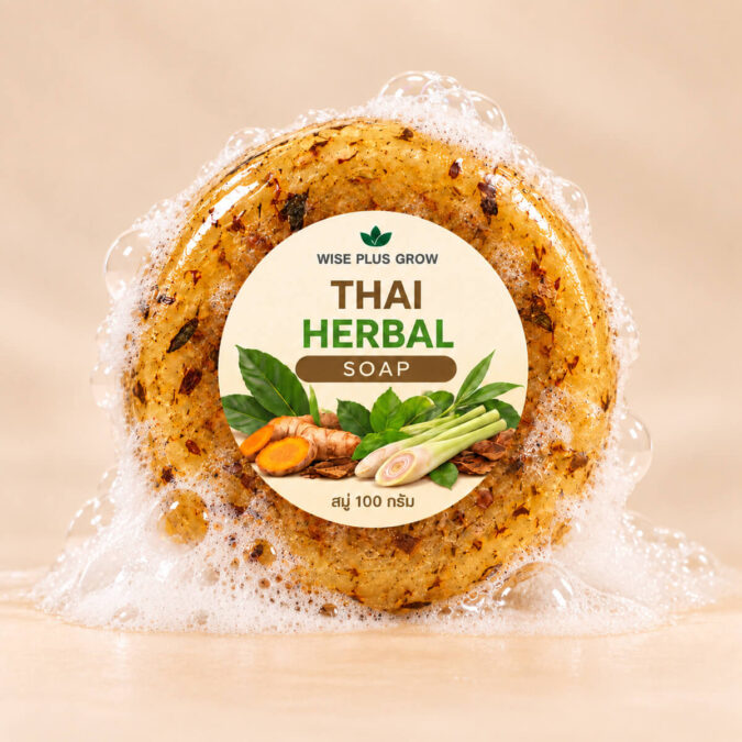 เนื้อสบู่สมุนไพรไทย